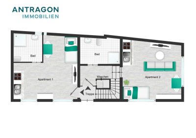 Großzügige Wohnung mit Gewerbefläche & Gästehaus – 4.000–5.000 € Mieteinnahmen monatlich